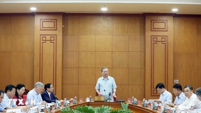 Tổng Bí thư Tô Lâm: Tháo gỡ vướng mắc phát sinh, đảm bảo tính thống nhất, đồng bộ của hệ thống pháp luật