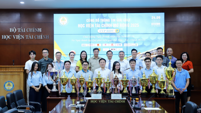 Lan tỏa tinh thần kết nối qua Giải Golf Học viện Tài chính Mở rộng 2025 - Cúp BIDV