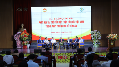 Tăng cường vai trò Mặt trận Tổ quốc trong thúc đẩy khu vực kinh tế tư nhân