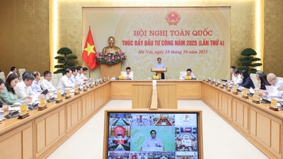 Thủ tướng chủ trì Hội nghị toàn quốc lần 4 thúc đẩy giải ngân đầu tư công