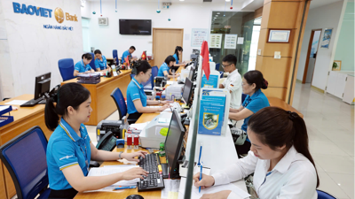 BAOVIET Bank: 9 tháng, tín dụng tăng trưởng tích cực, năng lực tài chính ổn định