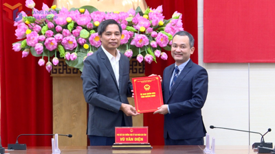 Ông Lê Đình Tuấn được bổ nhiệm giữ chức Phó Giám đốc Sở Tài chính tỉnh Quảng Ninh Ông Lê Đình Tuấn được bổ nhiệm giữ chức Phó Giám đốc Sở Tài chính tỉnh Quảng Ninh