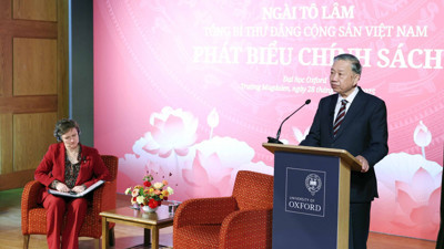 Tổng Bí thư Tô Lâm phát biểu chính sách tại Đại học Oxford Tổng Bí thư Tô Lâm phát biểu chính sách tại Đại học Oxford