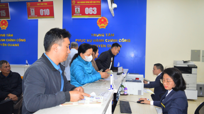 Gần 85% thủ tục hành chính đã số hóa sau 4 tháng thực hiện mô hình hai cấp