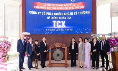 TCBS chính thức niêm yết trên HOSE, vốn hóa hơn 108.000 tỷ đồng