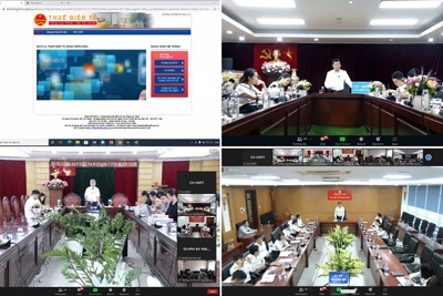 Tổng cục Thuế tập huấn hướng dẫn về Cổng dữ liệu thông tin thương mại điện tử