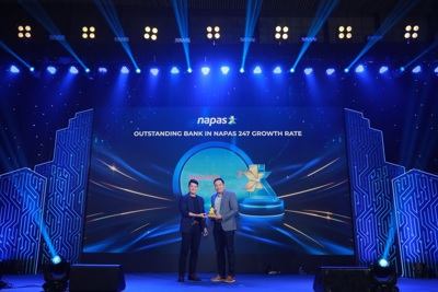 KienlongBank dẫn đầu về tốc độ tăng trưởng số lượng giao dịch Napas 247
