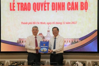 Ông Lê Duy Minh được bổ nhiệm làm Giám đốc Sở Tài chính TP. Hồ Chí Minh