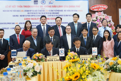 ADB và JICA đồng tài trợ vốn cho Biwase không qua bảo lãnh của Chính phủ