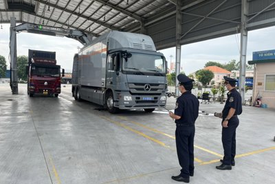 Năm 2022, Hải quan Bình Dương thực hiện soi chiếu 15.900 container
