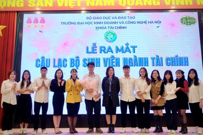 Ra mắt Câu lạc bộ Tài chính, Khoa Tài chính