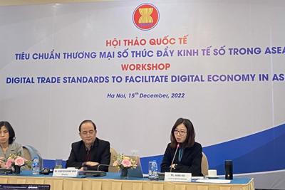 Phát triển thương mại số của ASEAN thông qua hài hòa tiêu chuẩn