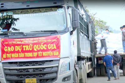 Khẩn trương xuất cấp gạo hỗ trợ nhân dân 3 tỉnh dịp Tết Nguyên đán Quý Mão 2023