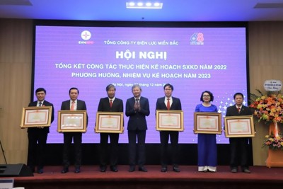 EVNNPC nỗ lực vượt khó, đồng lòng, chung sức hoàn thành xuất sắc nhiệm vụ sản xuất kinh doanh