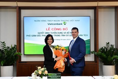 Vietcombank bổ nhiệm Phó giám đốc Trung tâm dữ liệu và phân tích