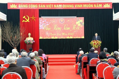 Gặp mặt, tri ân cán bộ hưu trí nhân dịp Xuân Quý Mão 2023