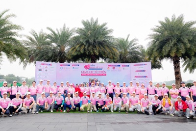 Giải Golf Swing for the Children’s Tet 2023 quyên góp gần 1 tỷ đồng ủng hộ trẻ em nghèo