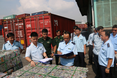 Thực hiện nghiêm việc tiêu hủy phế liệu tồn đọng trong địa bàn hoạt động hải quan