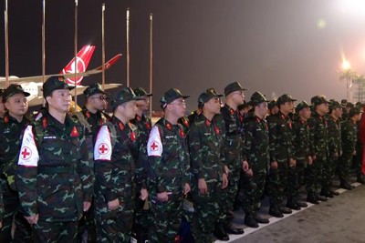 Đoàn Việt Nam tham gia cứu hộ sau động đất tại Thổ Nhĩ Kỳ