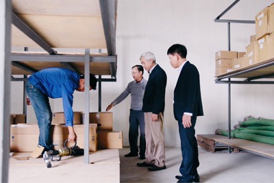 Xây dựng vùng kho đạt chuẩn an toàn, xanh, sạch, đẹp