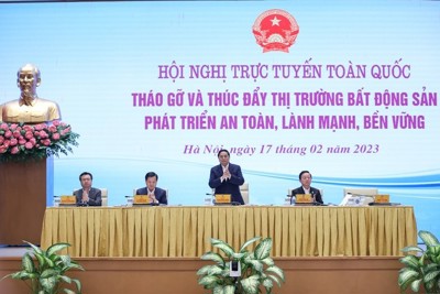 Thúc đẩy thị trường bất động sản phát triển an toàn, lành mạnh, bền vững