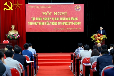 Tập huấn nghiệp vụ đấu thầu qua mạng theo quy định mới