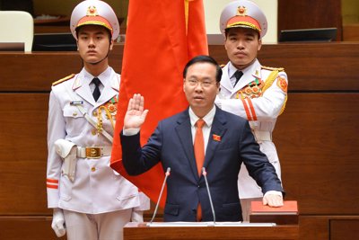 Tân Chủ tịch nước Võ Văn Thưởng tuyên thệ nhậm chức