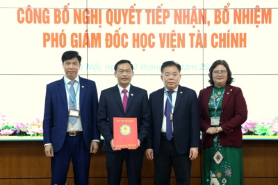 Học viện Tài chính có thêm tân Phó Giám đốc