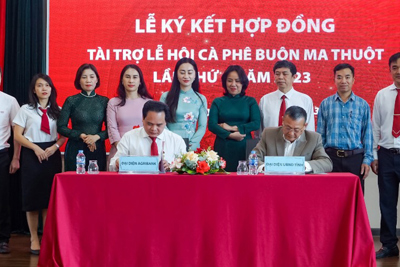 Agribank tiếp tục là nhà tài trợ vàng Lễ hội Cà phê Buôn Ma Thuột