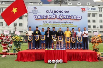 DATC tổ chức giải bóng đá mở rộng chào mừng kỷ niệm 20 năm thành lập