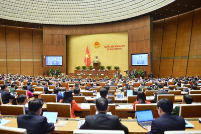 Kỳ họp thứ 5, Quốc hội khoá XV được tiến hành theo 2 đợt