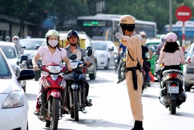Ngành Tài chính thực hiện đảm bảo trật tự, an toàn giao thông trong dịp nghỉ lễ