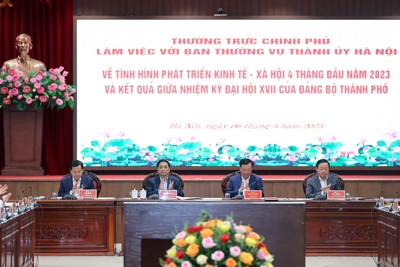 Thủ đô Hà Nội phải là hình mẫu cho sự phát triển kinh tế-xã hội cả nước