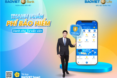 Ra mắt tính năng Thanh toán phí Bảo hiểm nhân thọ trên BAOVIET Smart dành cho Tư vấn viên BAOVIET Life