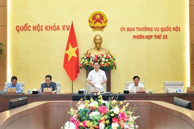 Ủy ban Thường vụ Quốc hội bế mạc Phiên họp thứ 23