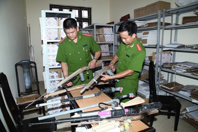 Lực lượng chống khủng bố được ưu tiên trang bị vũ khí, công cụ hỗ trợ