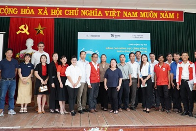 Lễ khởi động dự án về nhà ở cho cộng đồng chịu ảnh hưởng bởi thiên tai tại miền Trung Việt Nam