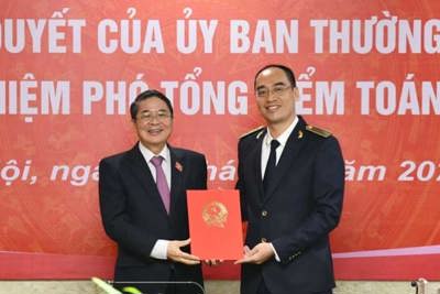 Công bố Nghị quyết của Ủy ban Thường vụ Quốc hội về bổ nhiệm Phó Tổng Kiểm toán nhà nước