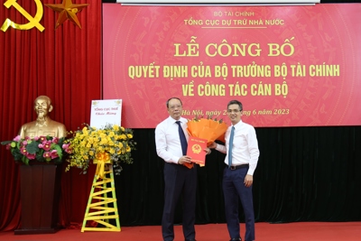 Ông Vũ Xuân Bách được giao Quyền Tổng cục trưởng Tổng cục Dự trữ Nhà nước