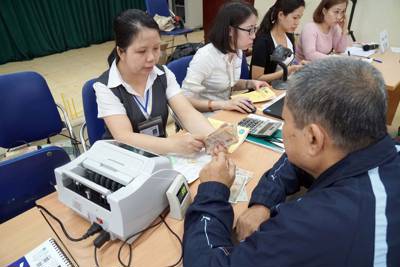 Nhiều người lao động có mức hưởng lương hưu cao