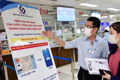 Hơn 12.400 cơ sở y tế triển khai khám chữa bệnh BHYT bằng căn cước công dân