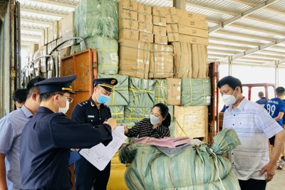 Không hoàn thuế nhập khẩu với phần nguyên liệu, vật tư đưa đi gia công