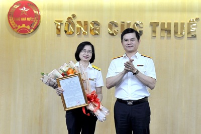 Tổng cục Thuế bổ nhiệm Vụ trưởng Vụ Quản lý nợ và cưỡng chế nợ thuế