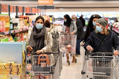 Lạm phát lõi khu vực đồng Euro tiếp tục tăng trong bối cảnh lãi suất cao hơn