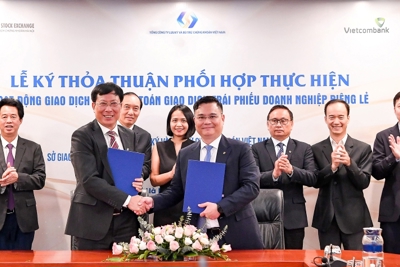 Vietcombank làm ngân hàng thanh toán giao dịch trái phiếu doanh nghiệp phát hành riêng lẻ