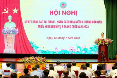 Nỗ lực thực hiện hiệu quả nhiệm vụ tài chính - ngân sách 6 tháng đầu năm 2023