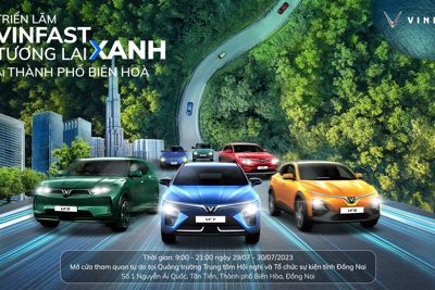 Biên Hòa - Điểm dừng chân tiếp theo của Triển lãm “VinFast – Vì tương lai xanh” 