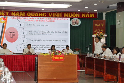 Kho bạc Nhà nước TP. Hồ Chí Minh kiểm soát chi chặt chẽ, đúng quy định