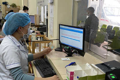 Hơn 12.500 cơ sở khám chữa bệnh BHYT bằng căn cước công dân có gắn chíp