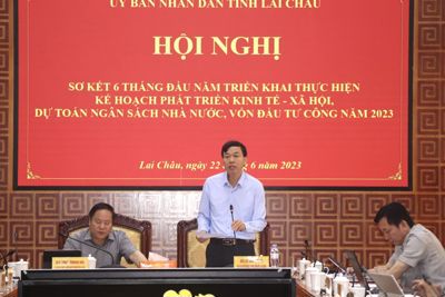 Tỉnh Lai Châu quản lý sử dụng hiệu quả kinh phí ngân sách nhà nước năm 2023